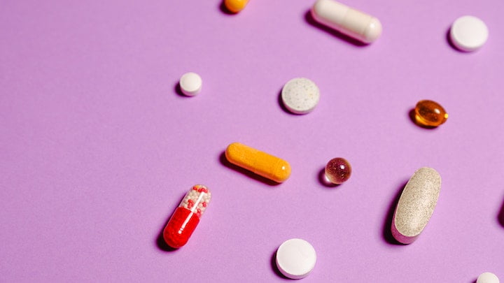 array of pills